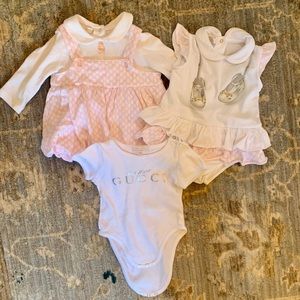 Gucci Baby Girl lot ~ sizes 3-6m